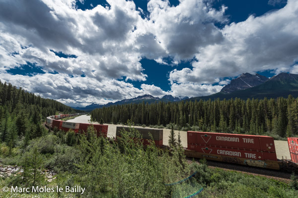 Photography by Marc Moles le Bailly - North America - Canadian Railway