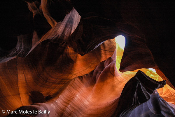 Photography by Marc Moles le Bailly - North America - Antelope Canyon