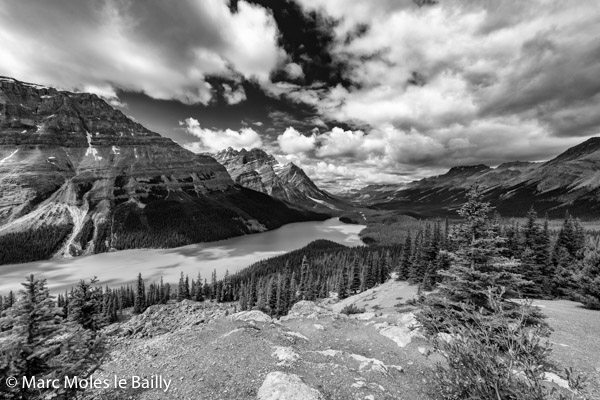 Photography by Marc Moles le Bailly - North America - Lake Peyto