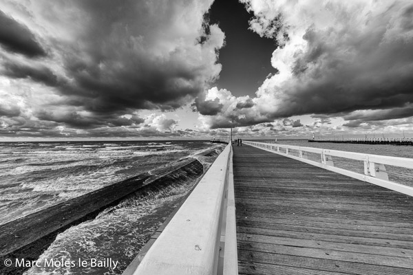 Photography by Marc Moles le Bailly - Rivages - Nieuwpoort Pier I