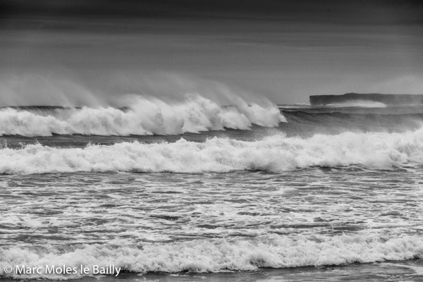 Photography by Marc Moles le Bailly - Rivages - Waves On Orkney