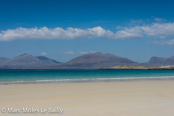 Photography by Marc Moles le Bailly - Scotland - Isle Of Harris in Blue Clothes