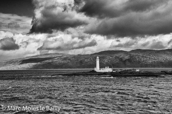 Photography by Marc Moles le Bailly - Scotland - Oban To Mull Lismore Ligthouse I