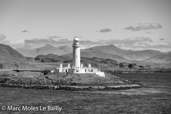 Photography by Marc Moles le Bailly - Scotland - Oban To Mull Lismore Ligthouse II