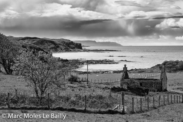 Photography by Marc Moles le Bailly - Scotland - Isle Of Skye: Rain Is Coming