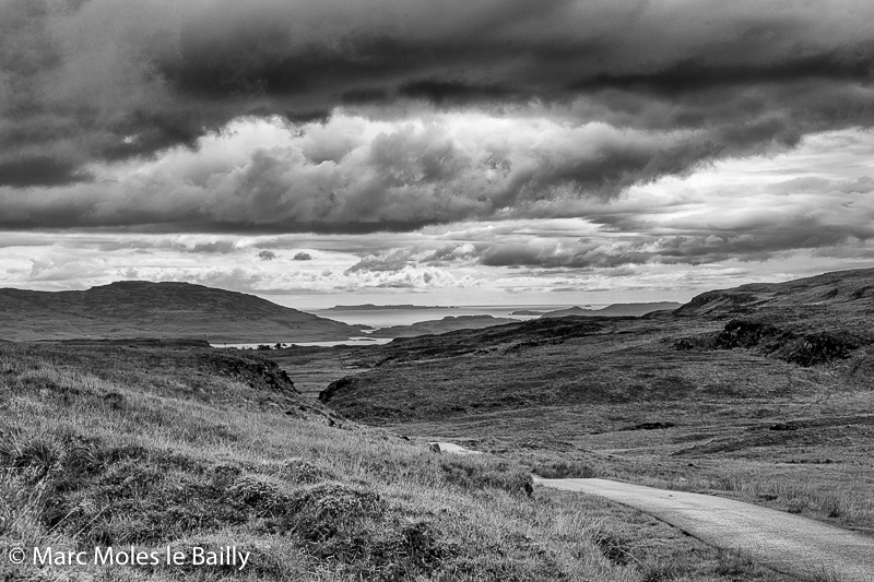 Photography by Marc Moles le Bailly - Scotland - Between Dervaig an Fanmore on Mull